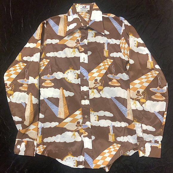 Van Heusen Tops - Sureal Cafe Disco Shirt